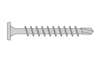 Τρυπανόβιδα Knauf XTB 3,9 (Diamant,Ultraboard), 38mm, 1000τμχ/κουτί